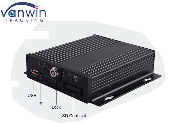 4CH 4G GPS H.264 SDカード移動式DVR車の移動式ビデオ監視