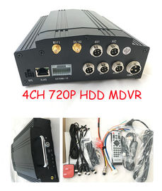 Simカード8V - 36Vが付いている公共バスWifiのルーター3G移動式DVR GPS 4CHのハード ディスク