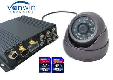 SDは機内車のカメラ車追跡4CH DVRのための移動式DVR HD CCTVを梳きます
