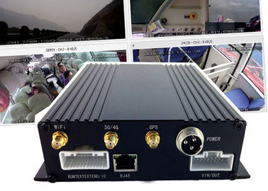 スクール バス H.264 HD 車 DVR のビデオ レコーダー二重 SD のカード Wifi AHD MDVR